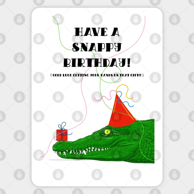 Snappy Birthday Sticker by AdamRegester